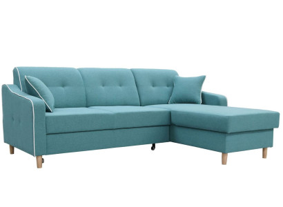 Design Corner sofa L-shape Sofa Couch Upholstery Bed function Sofa bed Textile